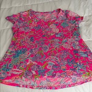 Lilly Pulitzer Pink Seashell Women's Top